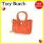 【ウィンターセール 30%OFF】トリバーチ チャーム 小物入れ バッグ モチーフ オレンジ×ゴールド Tory Burch レディース プレゼント 贈り物 オシャレ 大人 ファッション 【トリバーチ】 G961 【中古】