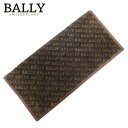 【スプリングセール】【中古】 バリー 長財布 メンズ可 ブラウン BALLY X9042(4)