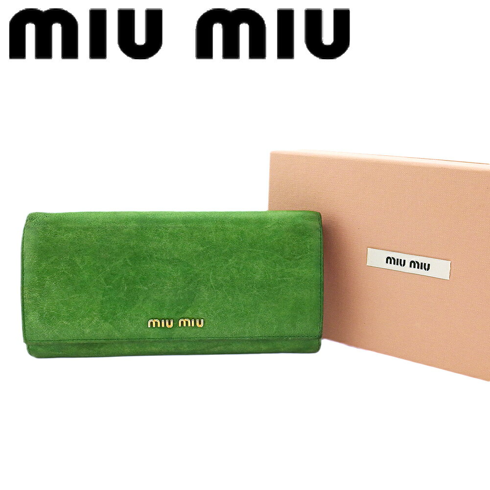 楽天市場】miumiu 財布(カラーグリーン)(レディース財布 楽天市場】miumiu 財布(カラーグリーン)(レディース財布