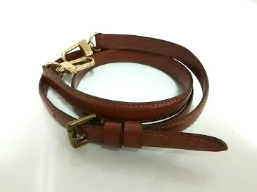 LOUIS VUITTON(ルイヴィトン) ショルダーストラップ ショルダーストラップ J00273 ケニアンブラウン レザー【20190105】【中古】【dfn】