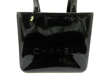 【新着】CHANEL(シャネル) トートバッグ - 黒 エナメル（レザー）【20181225】【中古】