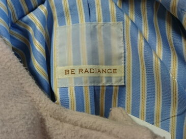 BE RADIANCE(ビーラディエンス) ダッフルコート サイズF レディース ベージュ ショート丈/冬物【20200316】【中古】【dfn】