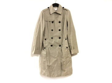 【新着】JILL STUART(ジルスチュアート) トレンチコート サイズS レディース アイボリー 春・秋物【20201114】【中古】