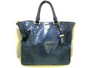 PRADA(プラダ) トートバッグ - BN2326 ネイビー 革タグ レザー【20200113】【中古】【dfs】