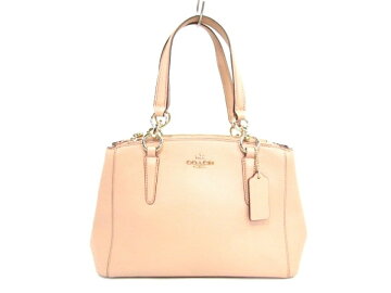 Coach コーチ ハンドバッグ ミニ Kate クリスティ キャリーオール F ミニ ピンクベージュ フルラ レザー 中古 Dfs ブランディア 店 Coach コーチ ハンドバッグ ミニ Kate クリスティ キャリーオール F ミニ ピンクベージュ フルラ レザー 中古 Dfs ブランディア 店