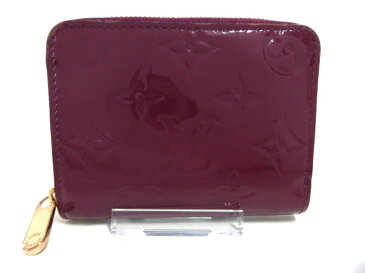 LOUIS VUITTON(ルイヴィトン) コインケース モノグラムヴェルニ 11 x 8 cm ジッピー・コイン パース M61465 マゼンタ パテントレザー(モノグラムの型押し)【20200728】【中古】【dfn】