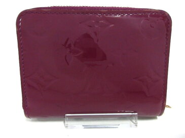 LOUIS VUITTON(ルイヴィトン) コインケース モノグラムヴェルニ 11 x 8 cm ジッピー・コイン パース M61465 マゼンタ パテントレザー(モノグラムの型押し)【20200728】【中古】【dfn】