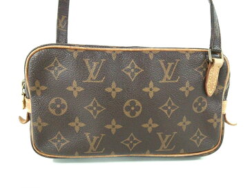 LOUIS VUITTON(ルイヴィトン) ショルダーバッグ モノグラム ポシェット・マルリー・バンドリエール M51828 モノグラム・キャンバス【20200425】【中古】【dfn】