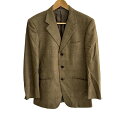 【中古】PaulSmith(ポールスミス) ジャケット チェック柄 ブラウン×マルチ(4)