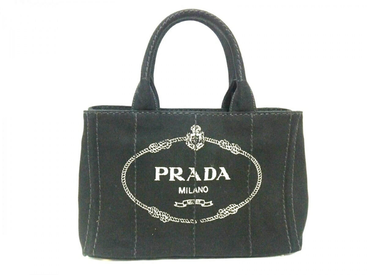 1bg439 Prada プラダ キャンバス 中古 Furla 黒 Canapa Canapa 1bg439 Dfn 0705 ブランディア 店 トートバッグ美品