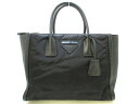 【新着】PRADA(プラダ) トートバッグ美品■ テスートグレイスルクス 1BA183 黒 ナイロン×レザー【20200614】【中古】