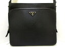 PRADA(プラダ) ショルダーバッグ - 黒 レザー【20200811】【中古】【dfs】