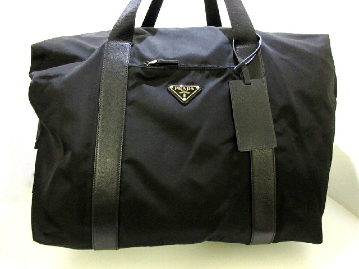 大注目 Prada プラダ ボストンバッグ 黒 ナイロン レザー 新着 Prada プラダ ボストンバッグ 黒 ナイロン レザー 1103 高質で安価 Www Amir Org Rw