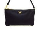 【新着】PRADA(プラダ) ハンドバッグ新品同様■ - 1NH545 黒 ナイロン×レザー【20201107】【中古】