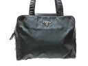 【新着】PRADA(プラダ) ショルダーバッグ - 黒 ナイロン【20201212】【中古】