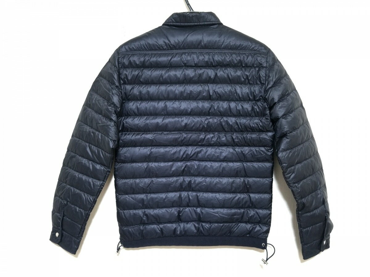 【新着】MONCLER(モンクレール) ダウンジャケット サイズ0 XS メンズ美品■ CHRISTOPHER(クリストファー) 41846-99-53279 ダークネイビー ライトダウン/長袖/秋/冬【20210120】【中古】