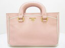 PRADA(プラダ) トートバッグ - BN1997 ピンク サフィアーノリュクス(レザー)【20201025】【中古】【dfs】