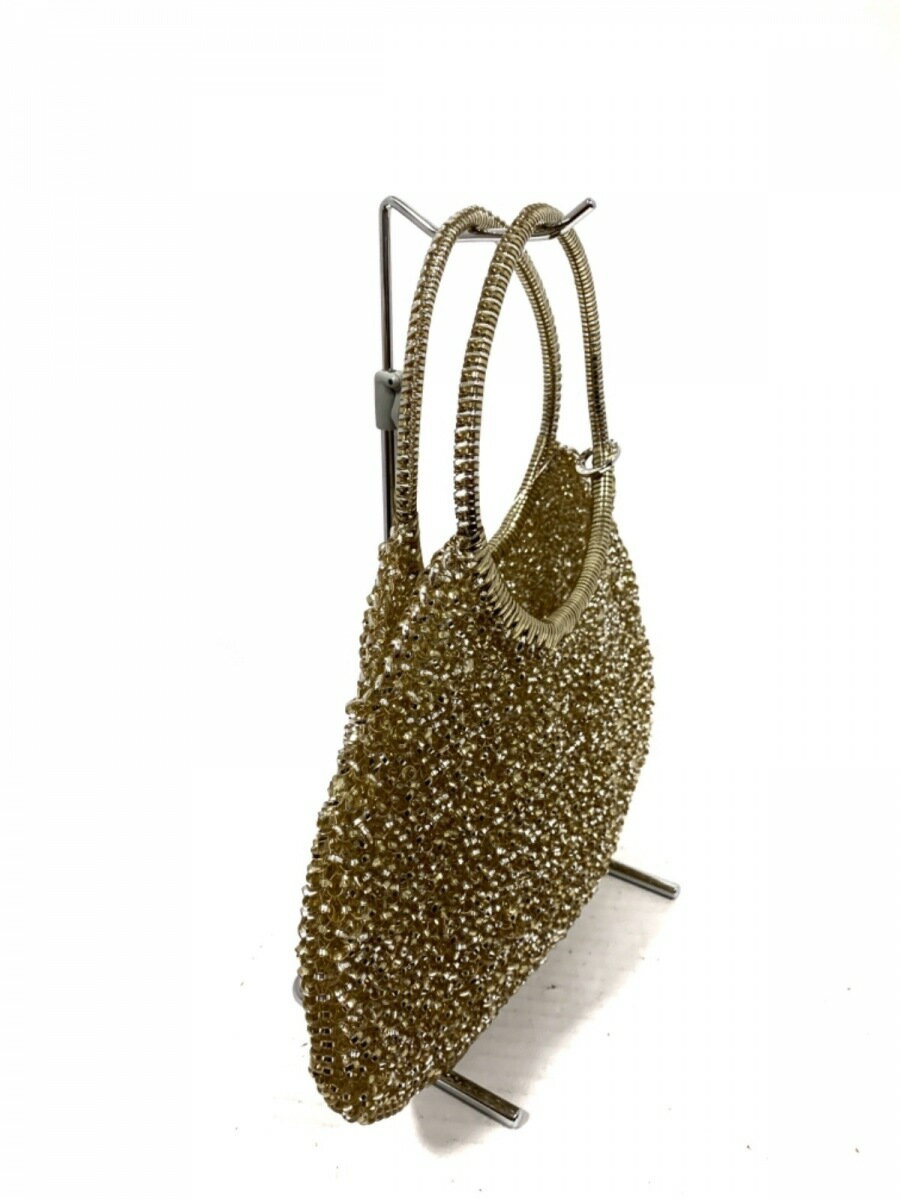 【新着】ANTEPRIMA(アンテプリマ) トートバッグ美品■ ワイヤーバッグ シルバーゴールド ワイヤー【20210219】【中古】