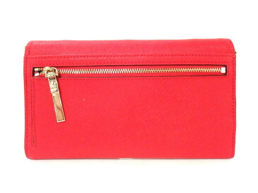 【新着】Kate spade(ケイトスペード) 財布新品同様■ PWRU5288 レッド ショルダーウォレット レザー【20210311】【中古】