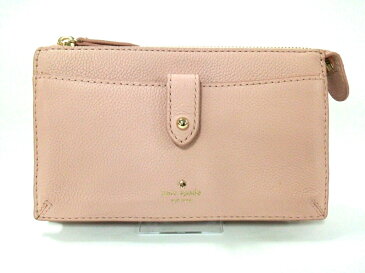 【新着】【中古】Kate spade(ケイトスペード) 財布 ショルダーウォレット ピンク レザー