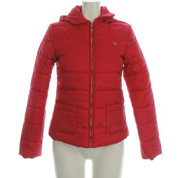 【新着】【中古】GUCCI(グッチ) GG柄 ダウンジャケット 子供服/冬物 レッド