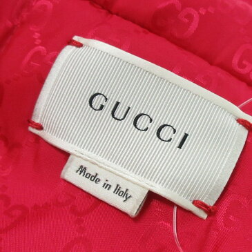 【新着】【中古】GUCCI(グッチ) GG柄 ダウンジャケット 子供服/冬物 レッド