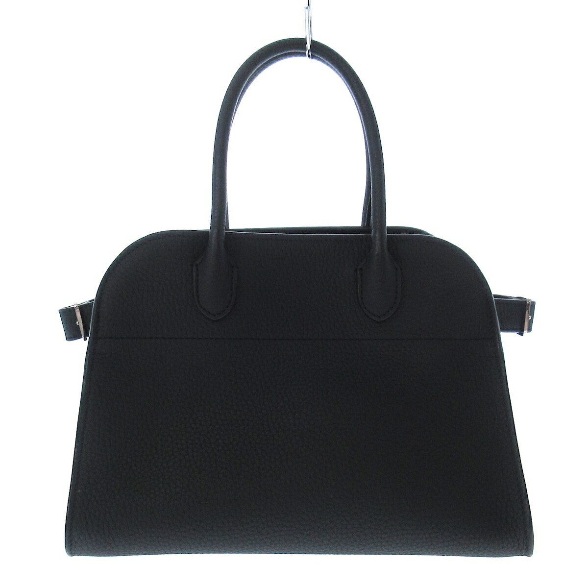 【中古】THE ROW(ザロウ) マルゴー10 ハンドバッグ 黒 レザーのサムネイル