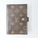 【中古】LOUIS VUITTON(ルイヴィトン) アジェンダPM 手帳 モノグラム・キャンバス