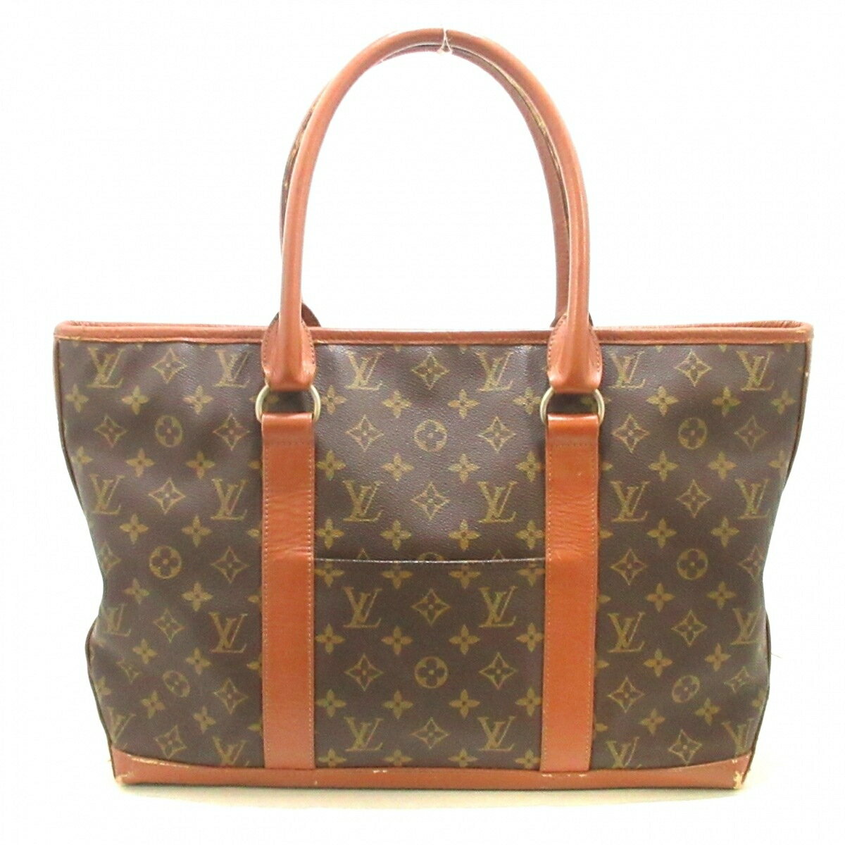 【新着】【中古】LOUIS VUITTON(ルイヴィトン) サック・ウィークエンドPM トートバッグ モノグラム・キャンバス