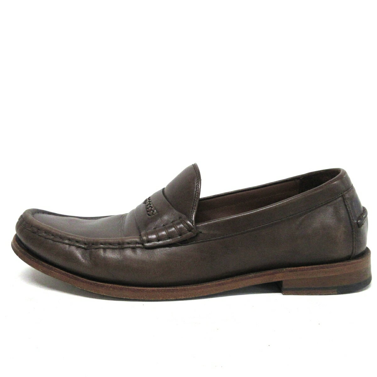 【中古】COLE HAAN(コールハーン) シューズ ダークブラウン レザー