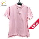 【新着】【中古】POLObyRalphLauren(ポロラルフローレン) 半袖ポロシャツ ライトピンク