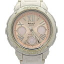 【中古】CASIO(カシオ) Baby-G 腕時計 ライトピンク