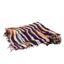 【中古】LOUIS VUITTON(ルイヴィトン) エトール スカーフ ピンク×パープル×オレンジ カシミヤ、シルク
