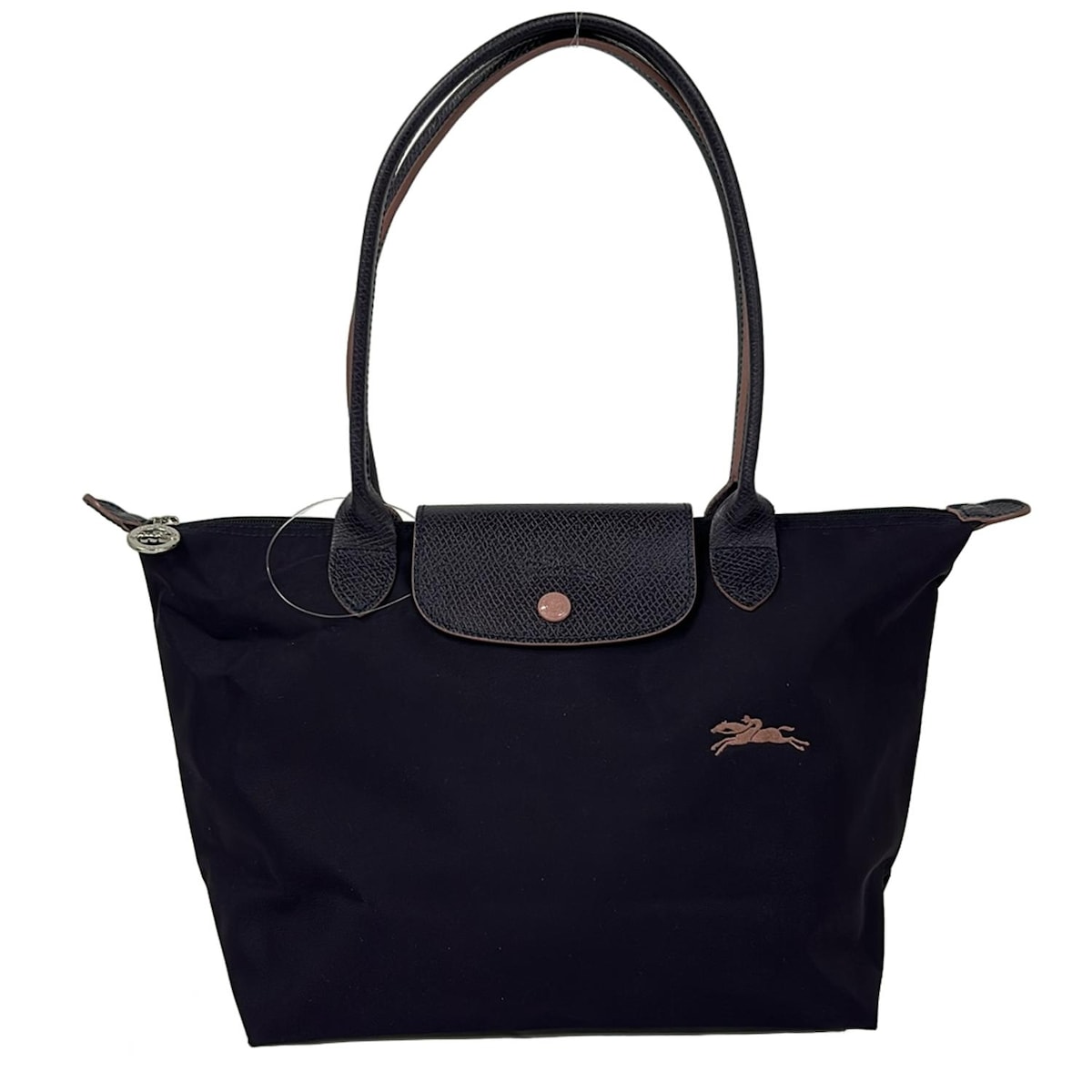 LONGCHAMP ) ハンドバッグ レザー - 【中古】LONGCHAMP(ロンシャン) ル・プリアージュ ハンドバッグ 折りたたみ パープル×ピンク レザー
