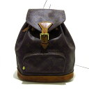 【新着】【中古】LOUIS VUITTON(ルイヴィトン) モンスリMM リュックサック モノグラム・キャンバス