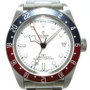 【中古】TUDOR(チューダー/チュードル) ヘリテージブラックベイGMT 腕時計 SS/12コマ+ ...