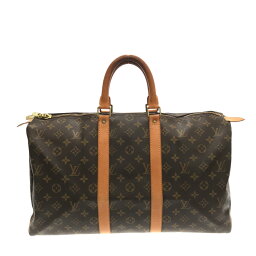 【中古】LOUIS VUITTON(ルイヴィトン) キーポル45 ボストンバッグ モノグラム・キャンバス