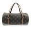 【中古】LOUIS VUITTON(ルイヴィトン) 旧型パピヨン26 ハンドバッグ モノグラム・キャンバス