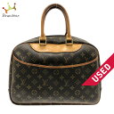 【新着】【中古】LOUIS VUITTON(ルイヴィトン) ドーヴィル ハンドバッグ モノグラム・キャンバス