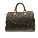 【中古】LOUIS VUITTON(ルイヴィトン) スピーディ30 ハンドバッグ モノグラム・キャンバス