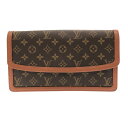 【中古】LOUIS VUITTON(ルイヴィトン) ポシェット・ダムGM クラッチバッグ モノグラム・キャンバス