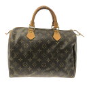 【新着】【中古】LOUIS VUITTON(ルイヴィトン) スピーディ30 ハンドバッグ モノグラム・キャンバス