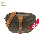 【中古】LOUIS VUITTON(ルイヴィトン) ジュヌフィーユ ショルダーバッグ モノグラム・キャンバス