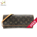 【中古】LOUIS VUITTON(ルイヴィトン) ポシェット・ツインGM ショルダーバッグ モノグラム・キャンバス