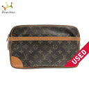 【中古】LOUIS VUITTON(ルイヴィトン) コンピエーニュ28 セカンドバッグ モノグラム・キャンバス