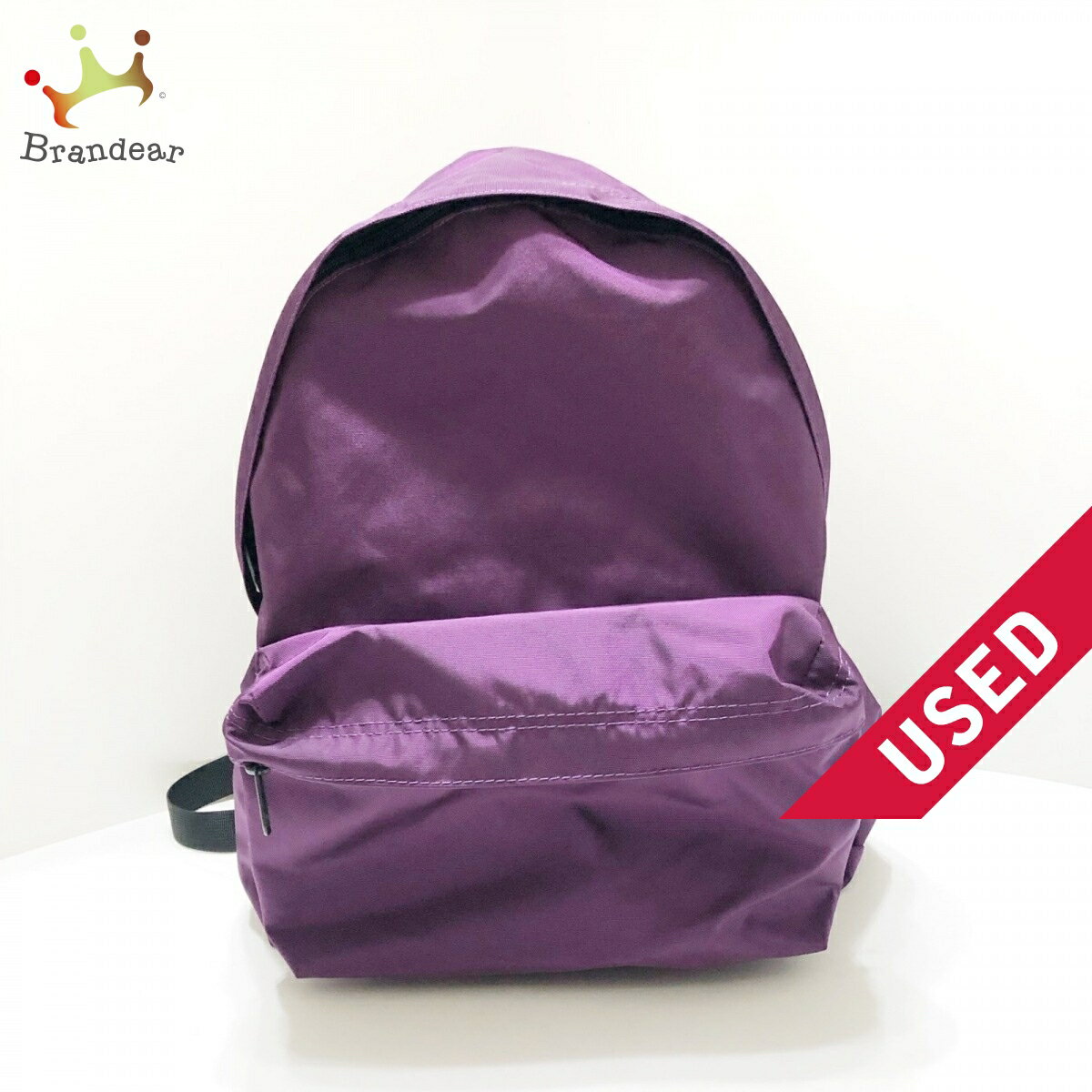 【新着】【中古】Herve Chapelier(エルベシャプリエ) ナイロンデイパックML リュックサック パープル ナイロン