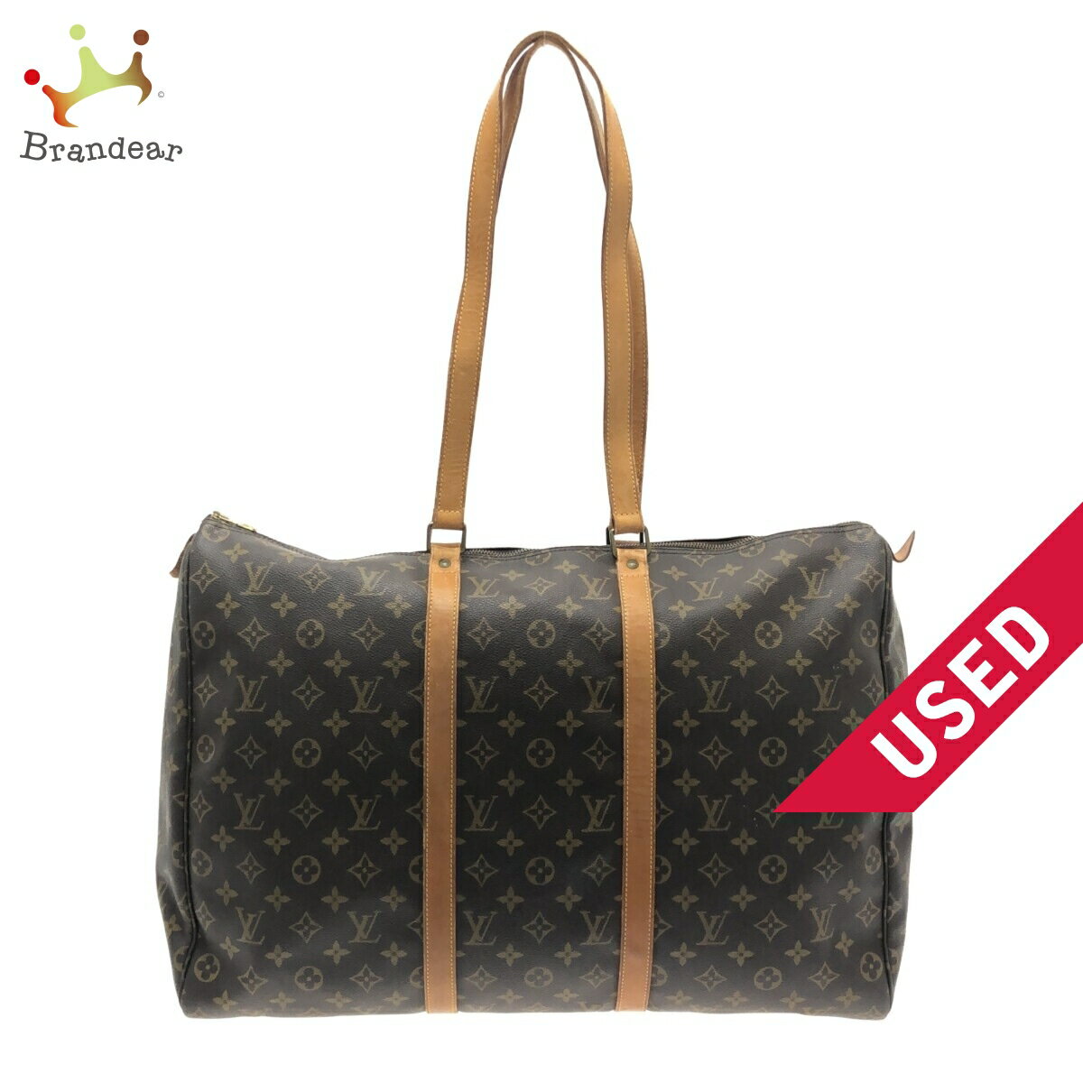 【中古】LOUIS VUITTON(ルイヴィトン) フラネリー50 ボストンバッグ モノグラム・キャンバス