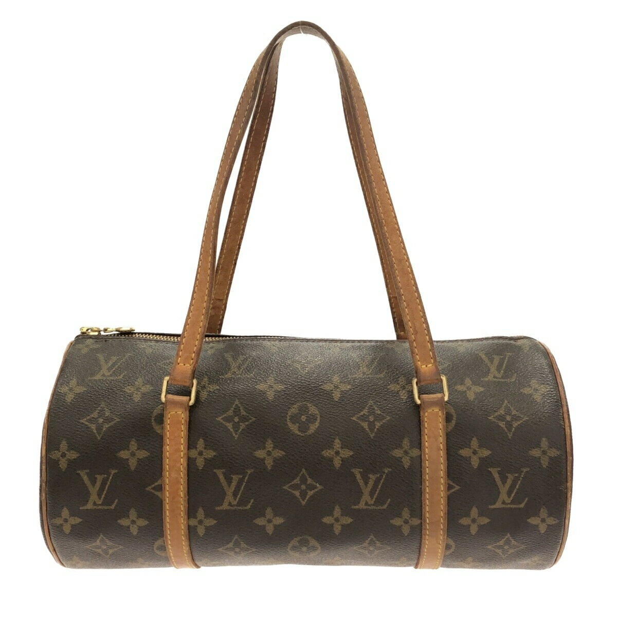 【中古】LOUIS VUITTON(ルイヴィトン) パピヨン30 ハンドバッグ モノグラム・キャンバス