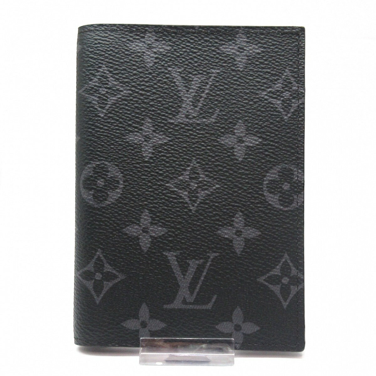 【中古】LOUIS VUITTON(ルイヴィトン) クーヴェルテュールパスポールNM 小物入れ イニシャル刻印 モノグラムエクリプス 素材：モノグラム・エクリプス キャンバス