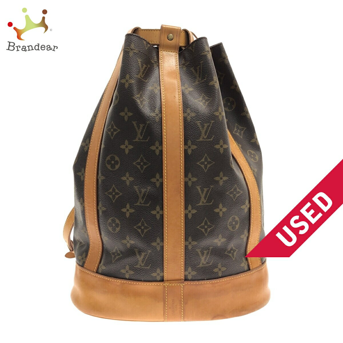 【中古】LOUIS VUITTON(ルイヴィトン) ランドネPM ワンショルダーバッグ モノグラム・キャンバス